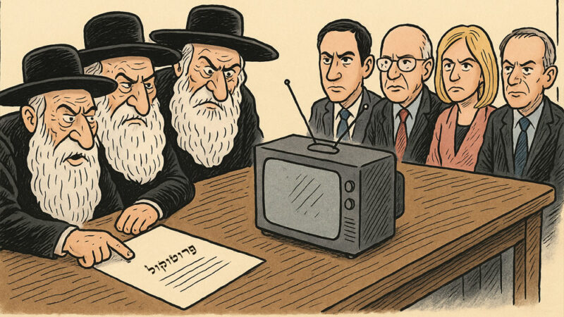 הפרוטוקולים של זקני השמאל ופרשני תקשורת התרעלה