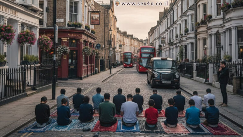 תפילות המוסלמים ברחובות אירופה