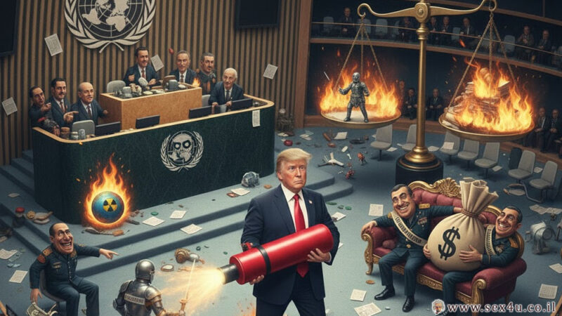 העולם השתגע. טראמפ הגיע