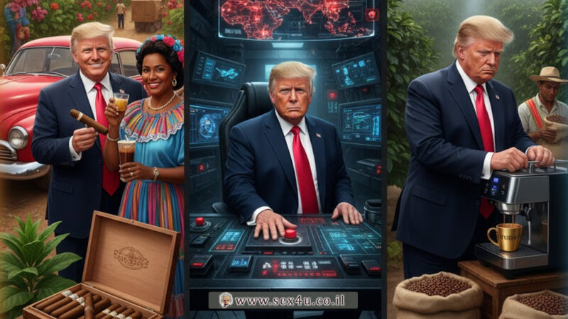 על מה עכשיו הולך טראמפ – סיגרים קובאנים או קפה קולומביאני?
