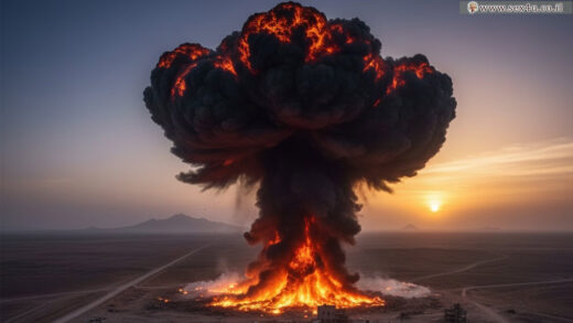 פיצוץ מסתורי באיראן