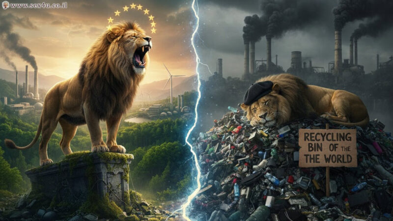 אירופה - סל המיחזור של העולם