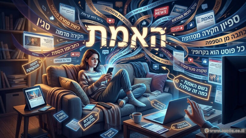 מה מנסים למכור לנו בשם האמת