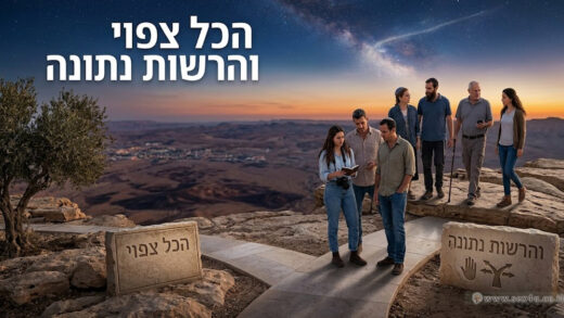 הכל צפוי והרשות נתונה